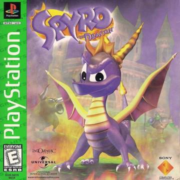 Spyro, the Dragon (Greatest Hits) - PS1 - Pre-owned