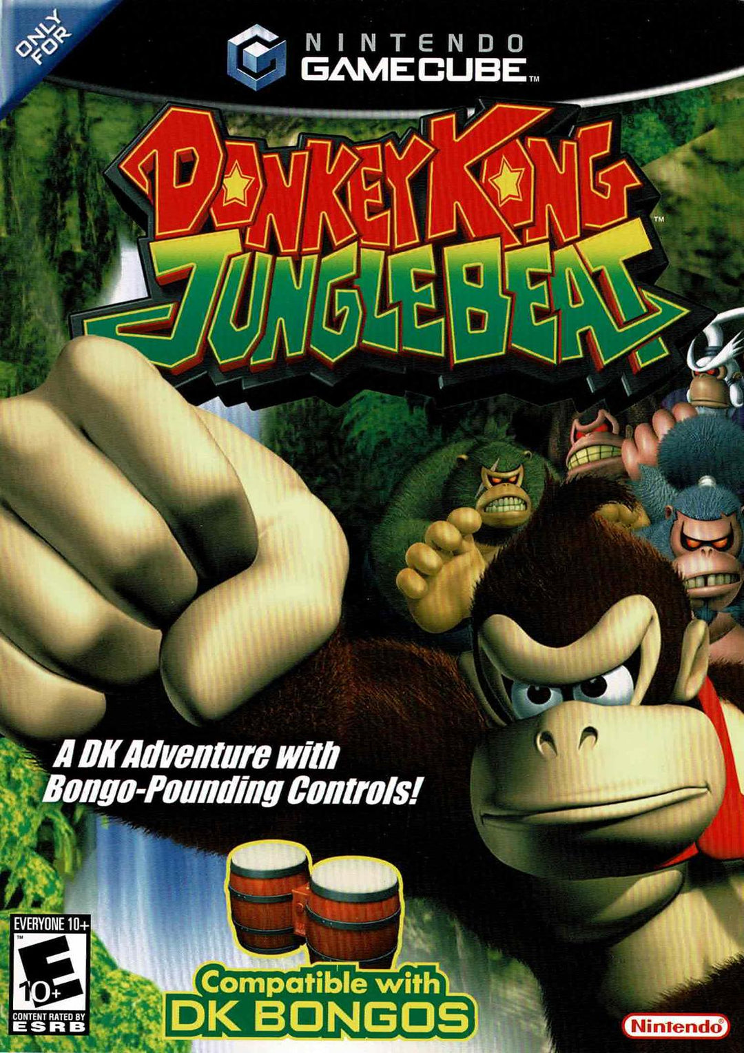 Donkey Kong Jungle Beat - Gamecube (Loose)