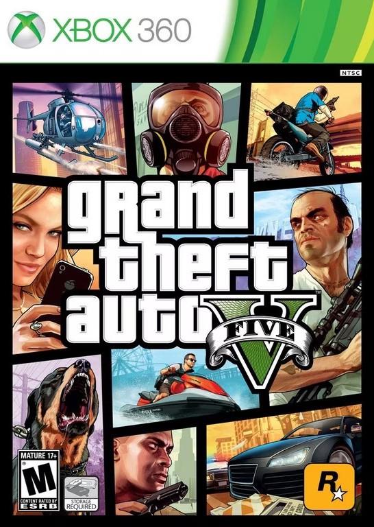 Grand Theft Auto V - Xbox 360 - (Complete)