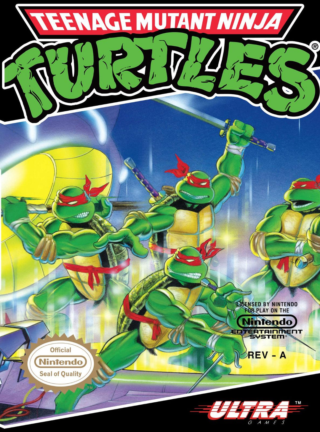 Teenage Mutant Ninja Turtles NES
