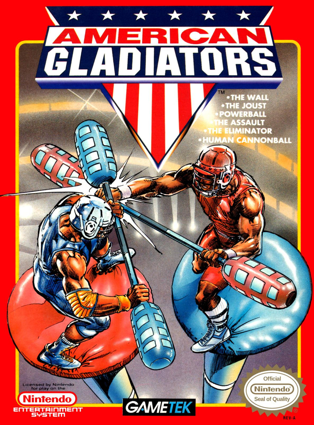 American Gladiator- NES - Pre-owned