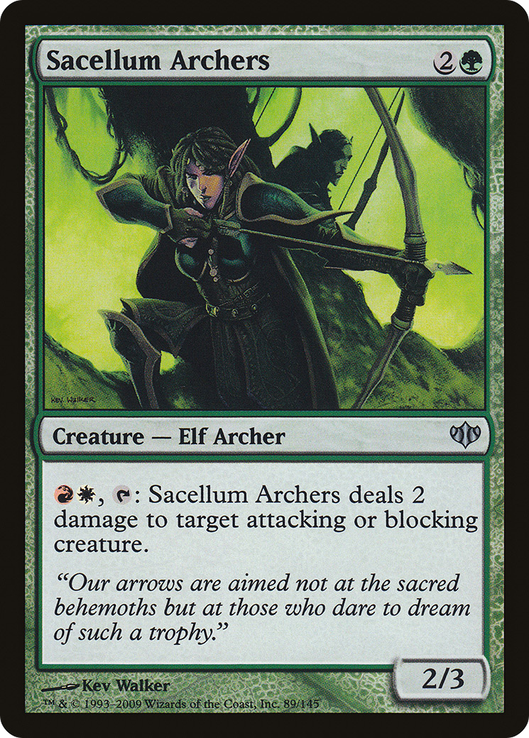 Sacellum Archers (CON-089) -  Foil