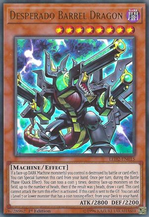 Desperado Barrel Dragon (LED2-EN015) - Legendary Duelists: Ancient Millennium 1st Edition