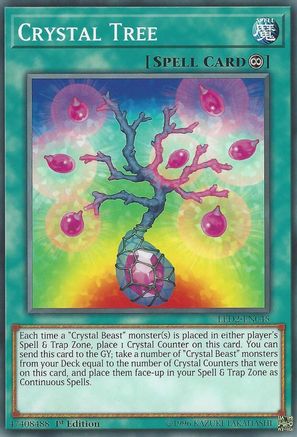 Crystal Tree (LED2-EN045) - Legendary Duelists: Ancient Millennium 1st Edition