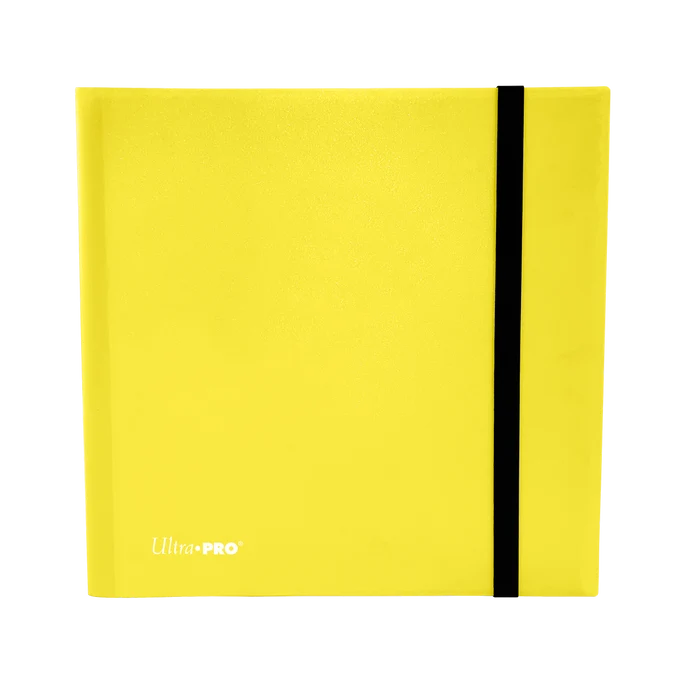 ECLIPSE® 12-Pocket PRO-BINDER Lemon Yellow
