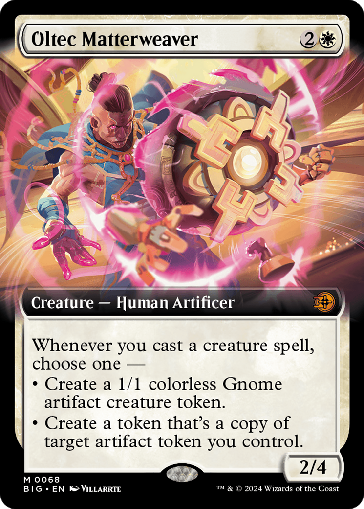 Oltec Matterweaver (BIG-068) - : (Extended Art) Foil