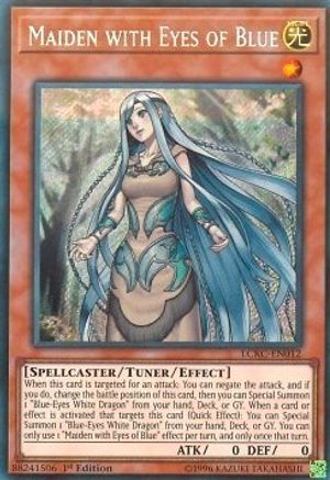 Maiden with Eyes of Blue (LCKC-EN012) - Legendary Collection Kaiba 1st Edition