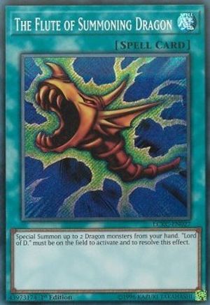 The Flute of Summoning Dragon (LCKC-EN027) - Legendary Collection Kaiba 1st Edition