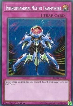 Interdimensional Matter Transporter (LCKC-EN052) - Legendary Collection Kaiba 1st Edition