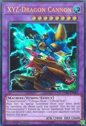 XYZ-Dragon Cannon (LCKC-EN061) - Legendary Collection Kaiba 1st Edition