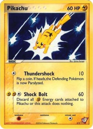 Pikachu - 5/5 5 -