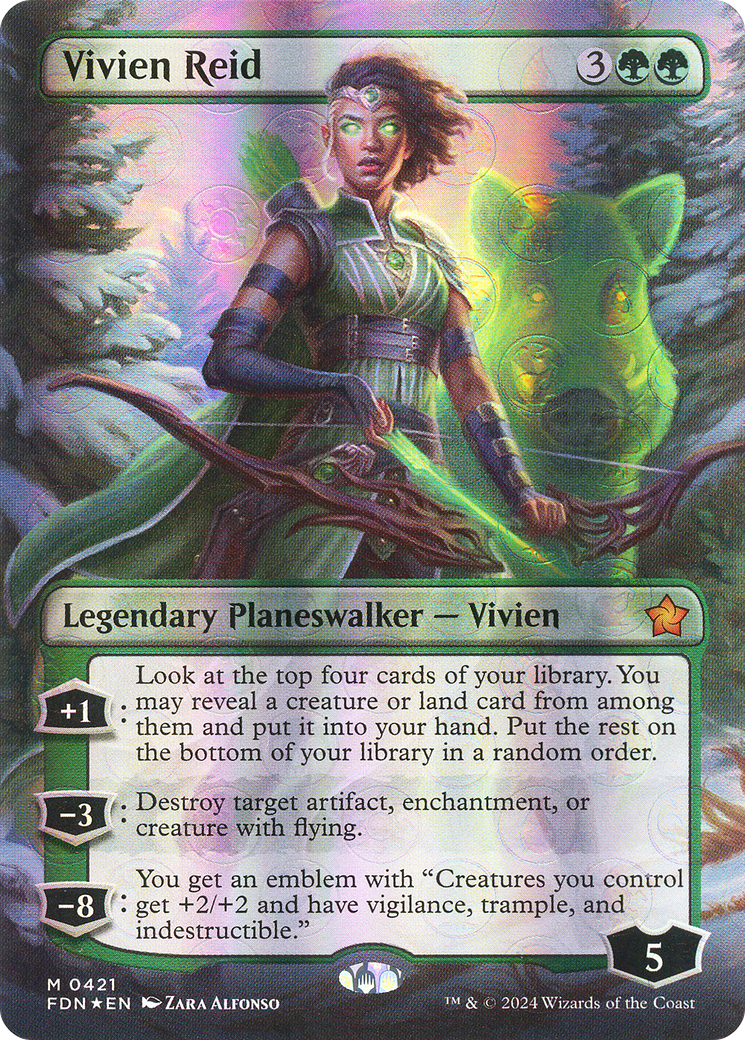 Vivien Reid (FDN-421) -  (Borderless) Foil