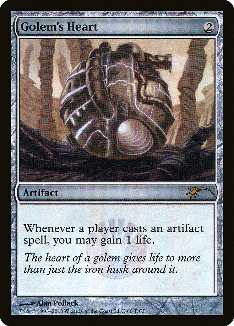 Golem's Heart (WPN-060) -  Foil