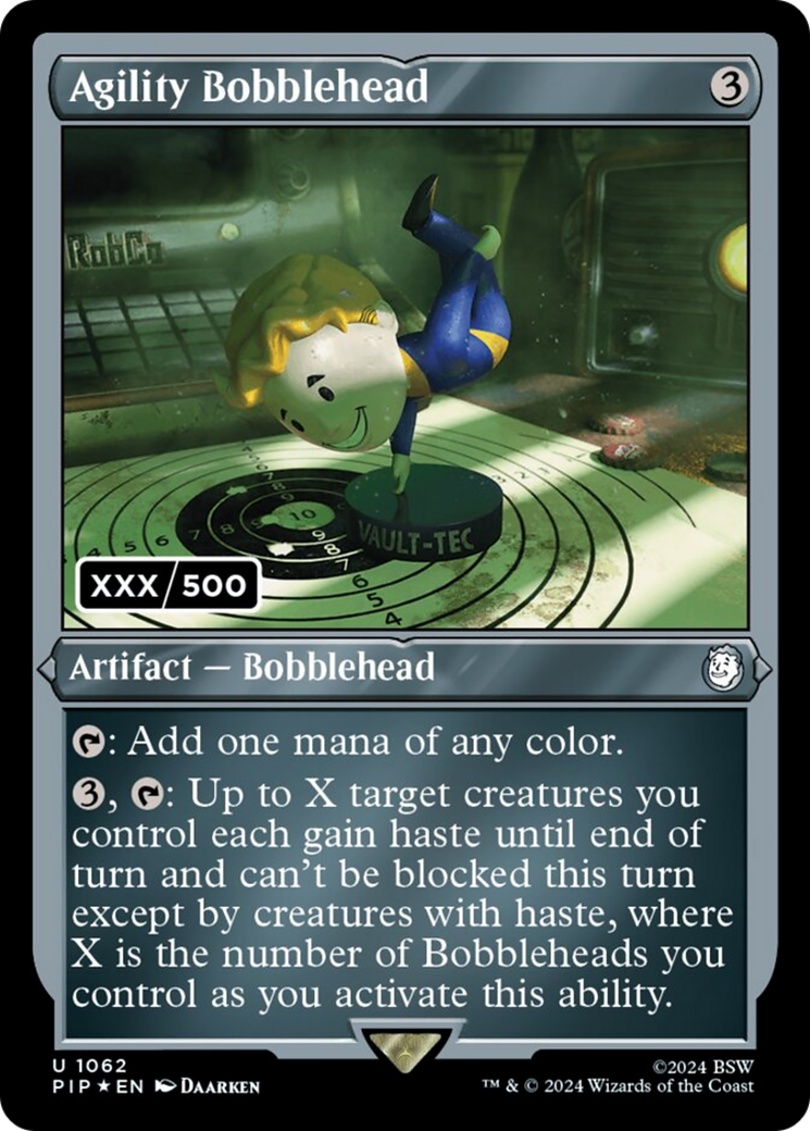 Agility Bobblehead (PIP-1062) -  Foil