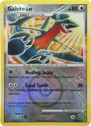 Gabite - 59/147 (Championship Promo) 59 - Reverse Holofoil