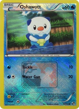 Oshawott - 27/114 (League Promo) 27 - Reverse Holofoil