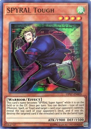 SPYRAL Tough (OP07-EN005) - OTS Tournament Pack 7 Unlimited