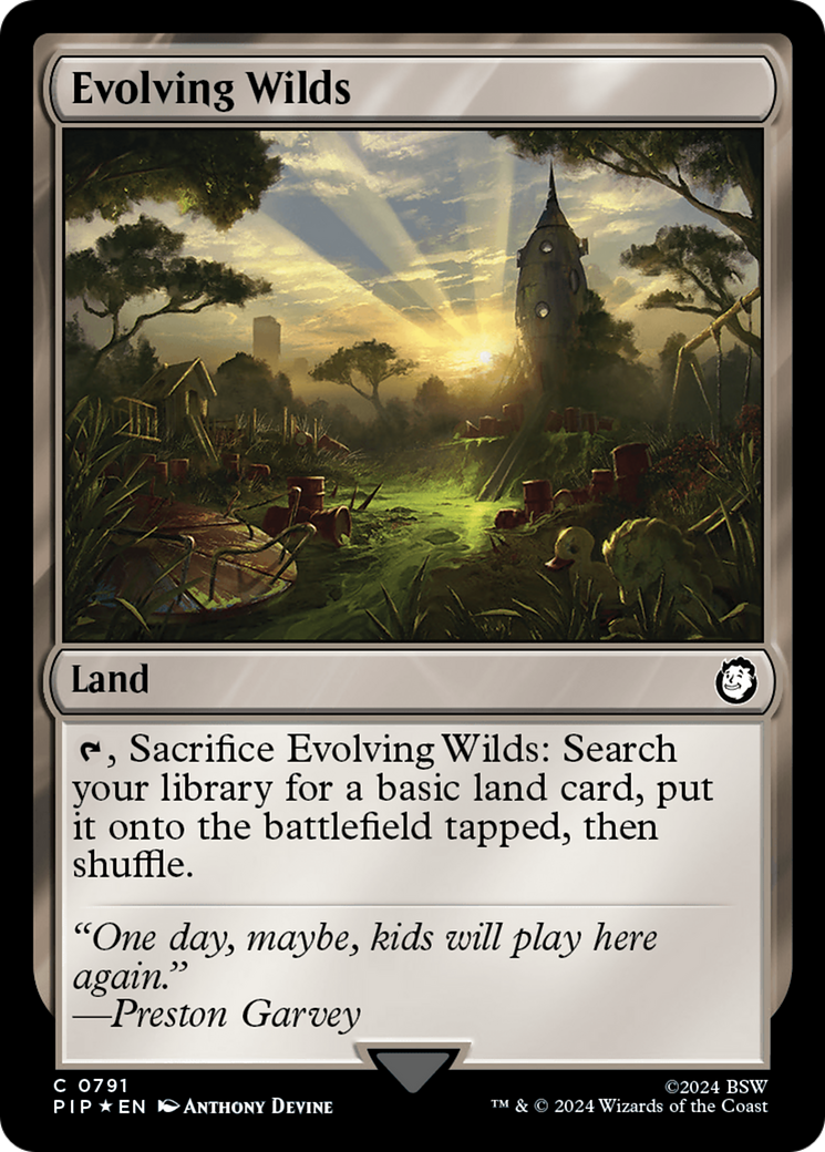 Evolving Wilds (PIP-791) -  Foil