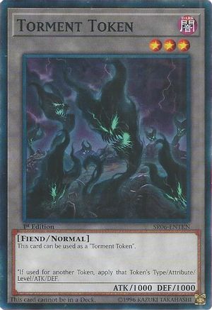 Torment Token (SR06-ENTKN) - Structure Deck: Lair of Darkness 1st Edition