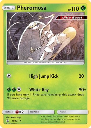 Pheromosa 11/131 - Reverse Holofoil