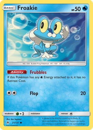 Froakie (21) 21/131 -