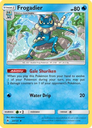 Frogadier 23/131 - Reverse Holofoil