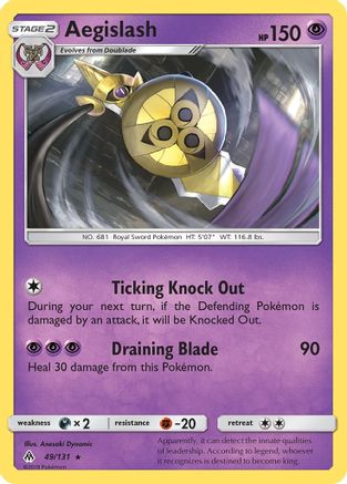 Aegislash 49/131 - Reverse Holofoil