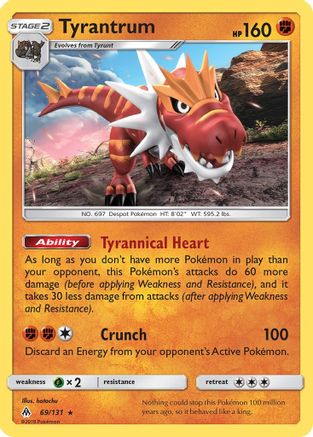 Tyrantrum 69/131 - Holofoil