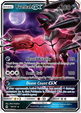 Yveltal GX 79/131 - Holofoil