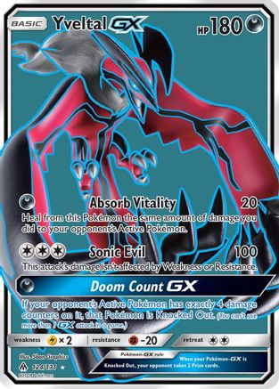 Yveltal GX (Full Art) 124/131 - Holofoil