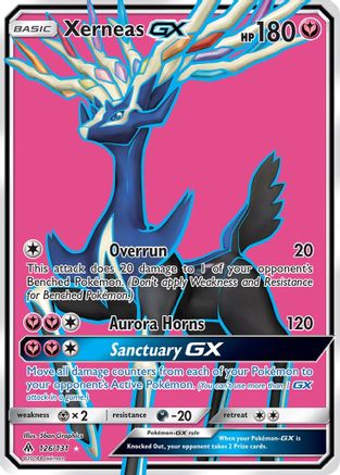 Xerneas GX (Full Art) 126/131 - Holofoil