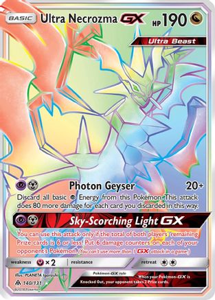 Ultra Necrozma GX (Secret) 140/131 - Holofoil