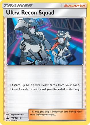 Ultra Recon Squad 114/131 - Reverse Holofoil