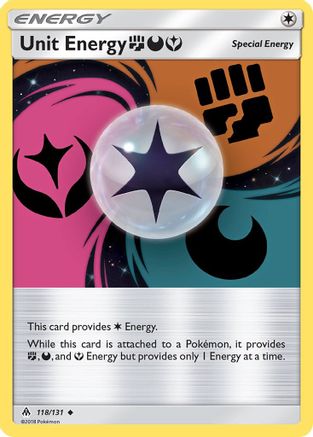 Unit Energy FDY 118/131 - Reverse Holofoil