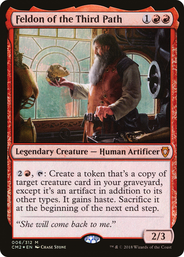 Feldon of the Third Path (CM2-006) -  Foil