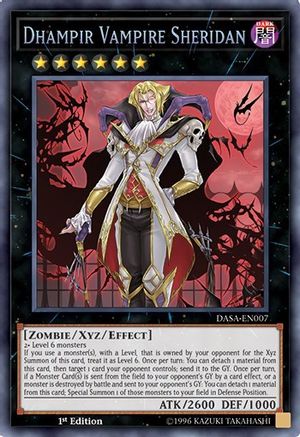 Dhampir Vampire Sheridan (DASA-EN007) - Dark Saviors 1st Edition