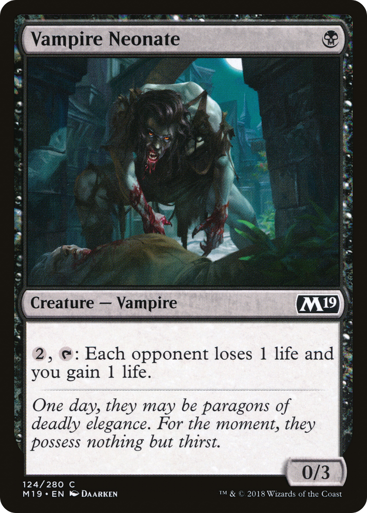 Vampire Neonate (M19-124) -  Foil