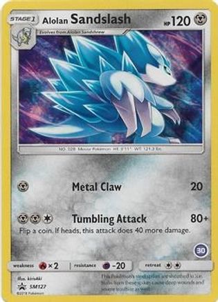 Alolan Sandslash (30) SM127 - Holofoil