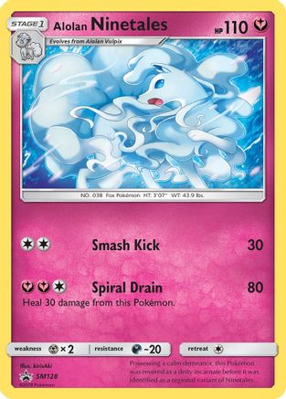 Alolan Ninetales - SM128 SM128/248 - Holofoil