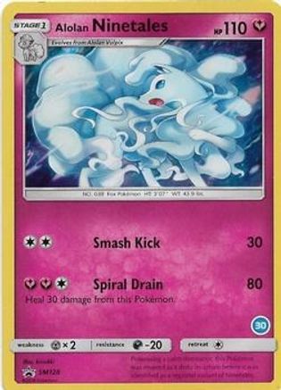 Alolan Ninetales (30) SM128 - Holofoil