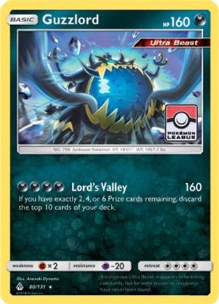 Guzzlord - 80/131 (Pokemon League) 80 - Reverse Holofoil