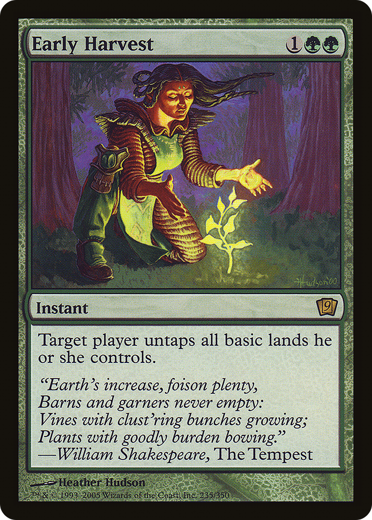 Early Harvest (9ED-235★) -  Foil