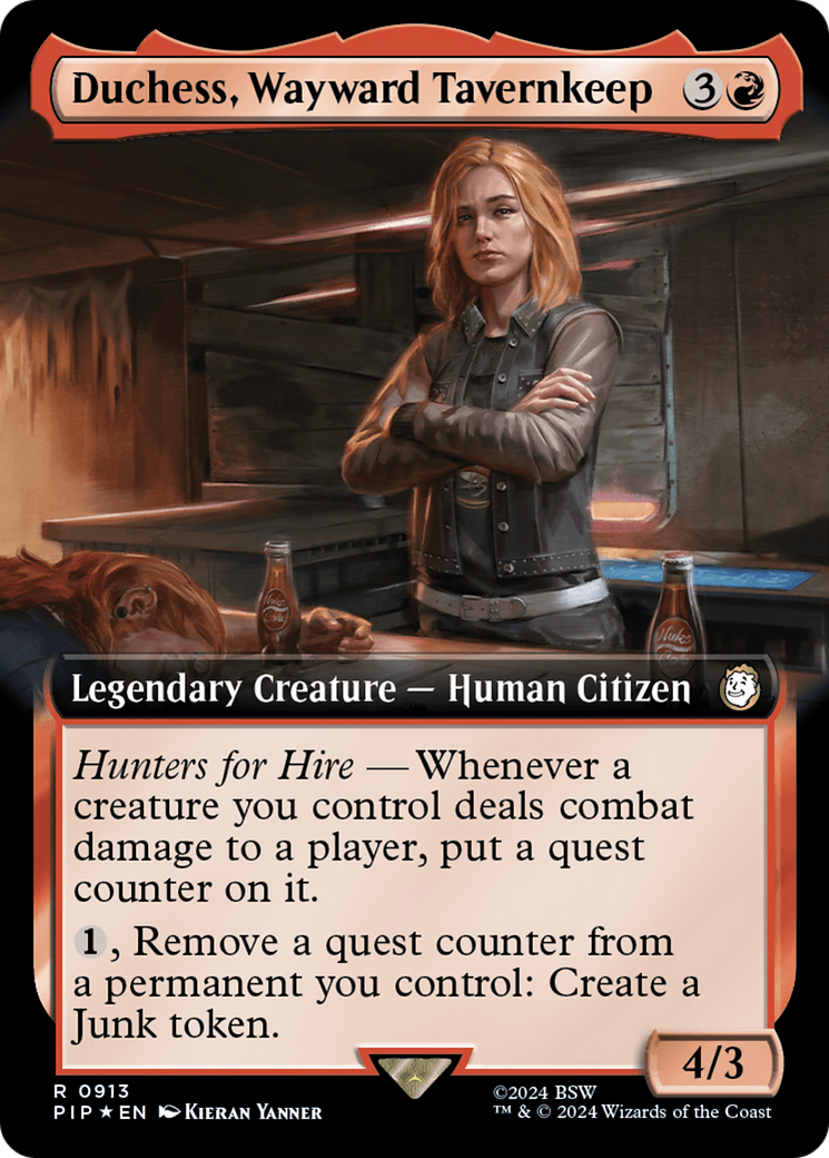 Duchess, Wayward Tavernkeep (PIP-913) - : (Extended Art) Foil