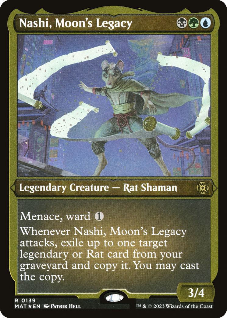 Nashi, Moon's Legacy (MAT-139) -  Etched Foil