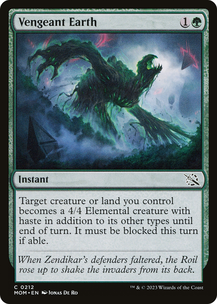 Vengeant Earth (MOM-212) -  Foil