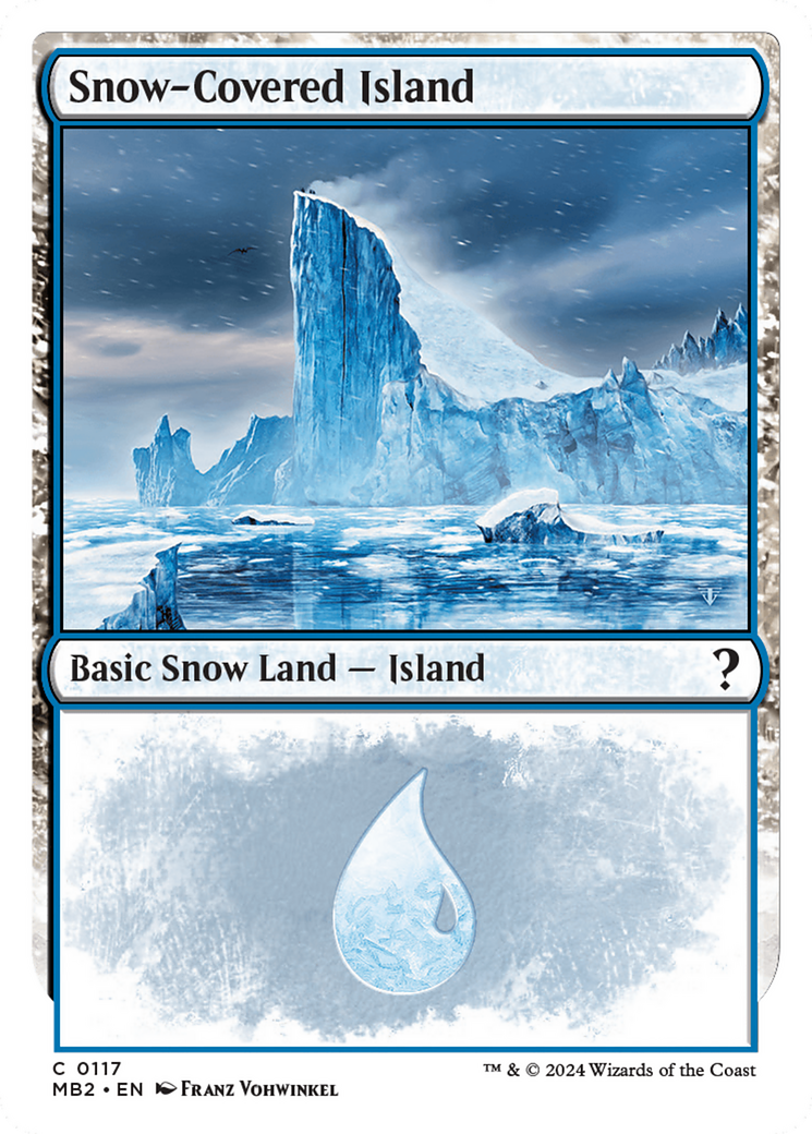 Snow-Covered Island (MB2-117) - : (snow)