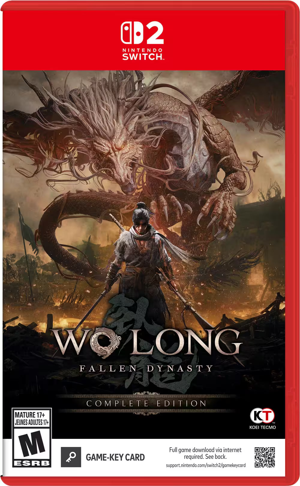 Wo Long: Fallen Dynasty: Complete Edition - Switch 2 (Game-Key Card) [PREORDER]
