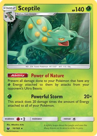 Sceptile 10/168 -