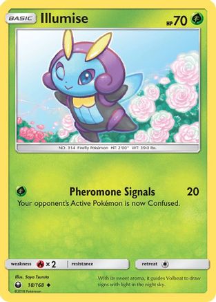 Illumise 18/168 - Reverse Holofoil