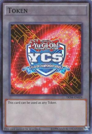 Yu-Gi-Oh Championship Series Token (2015 Pre-registration) (TKN4-EN024) - Yu-Gi-Oh! Tokens Unlimited